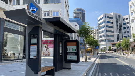 Launch of New Innovative Bus Stops